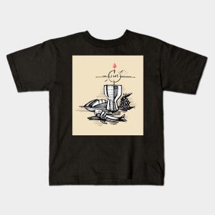 Eucharist Sacrament illustration Kids T-Shirt